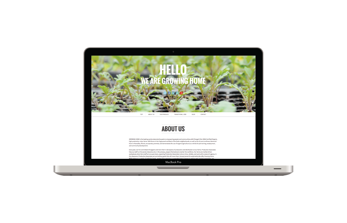 Growing Home Website
